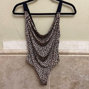 Urban Outfitters UO leopard bodysuit Medium